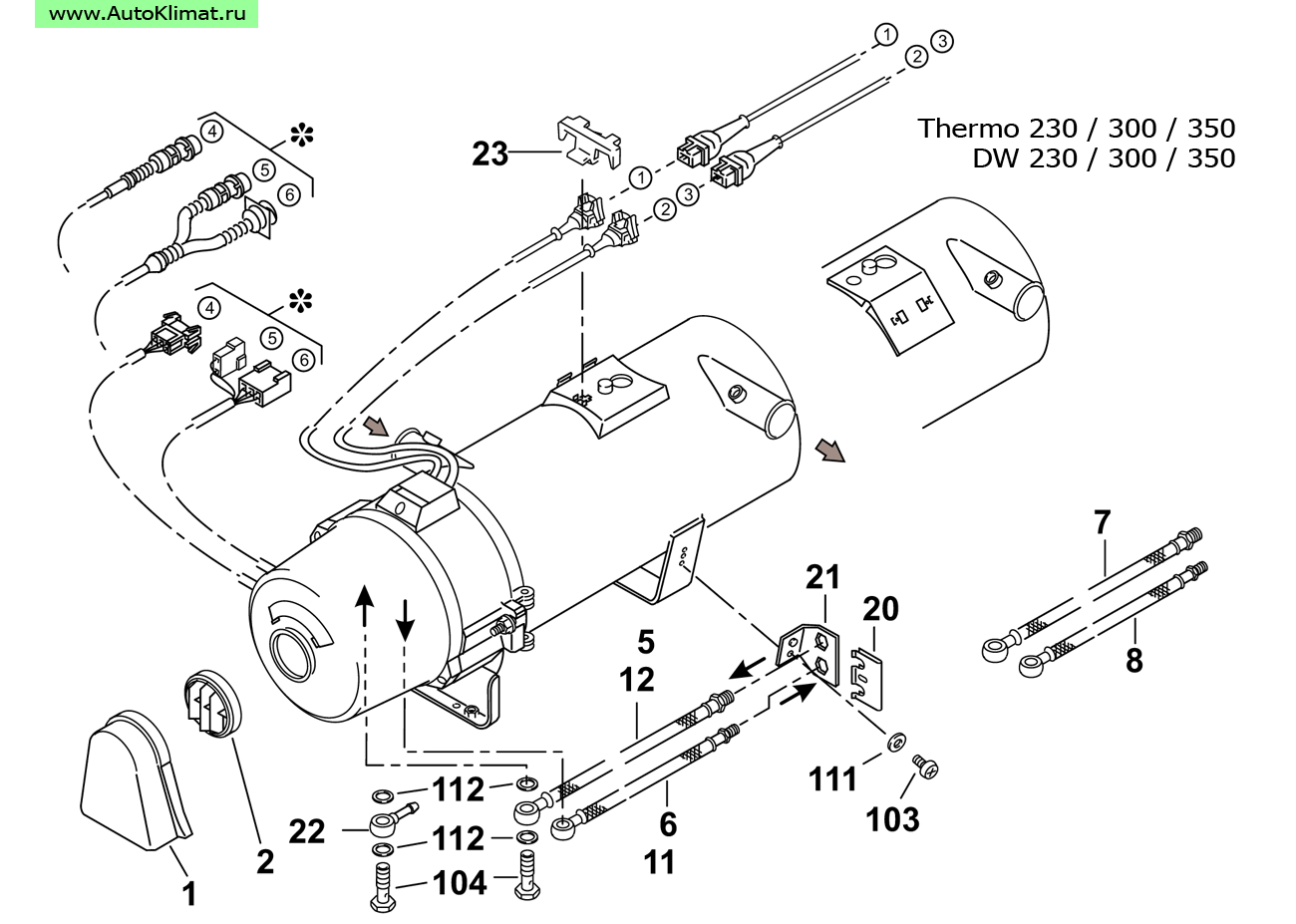 152560 Шайба пружинная DIN 128 B6 - автономный отопитель Вебасто (Webasto) DBW/BBW 46, DBW 2010/2012/2016, DBW 2020/230/300/350, HL 90, Thermo/DW 230/300/350